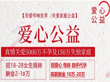 台前捐卵助孕生子 爱心志愿者招募